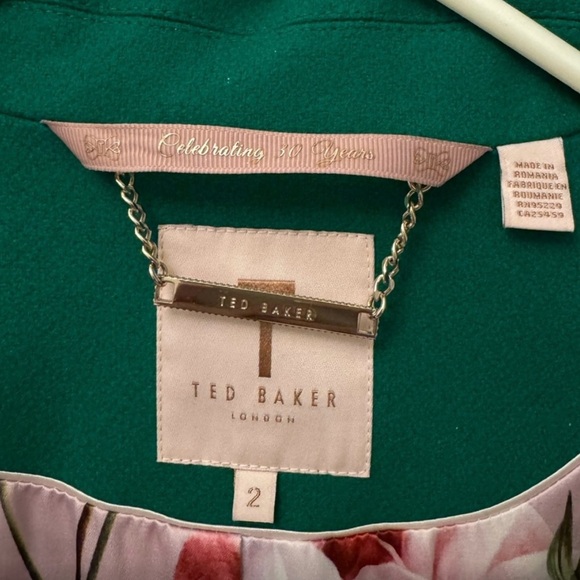 Rare limited edition Ted Baker London Blarnch wool blend swing coat - Picture 7 of 11